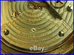 Antique Ball Hamilton 18s, 999H pocket watch. Ball Gold filled case. Made 1911