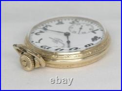 Antique Ball Hamilton 21 Jewel Gr999, Stirrup Bow Case, Railroad Watch, Running