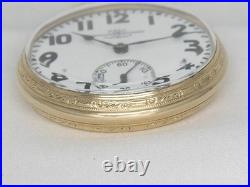 Antique Ball Hamilton 21 Jewel Gr999, Stirrup Bow Case, Railroad Watch, Running
