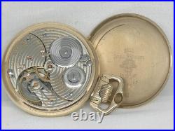 Antique Ball Hamilton 21 Jewel Gr999, Stirrup Bow Case, Railroad Watch, Running