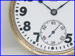 Antique Ball Hamilton 21 Jewel Gr999, Stirrup Bow Case, Railroad Watch, Running