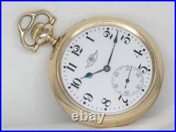 Antique Ball Hamilton 21 Jewel Gr999, Stirrup Bow Case, Railroad Watch, Serviced