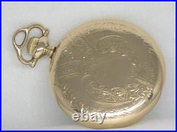 Antique Ball Hamilton 21 Jewel Gr999, Stirrup Bow Case, Railroad Watch, Serviced