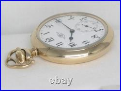 Antique Ball Hamilton 21 Jewel Gr999, Stirrup Bow Case, Railroad Watch, Serviced