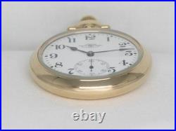 Antique Ball Hamilton 21 Jewel Gr999, Stirrup Bow Case, Railroad Watch, Serviced