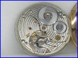 Antique Ball Hamilton 21 Jewel Gr999, Stirrup Bow Case, Railroad Watch, Serviced