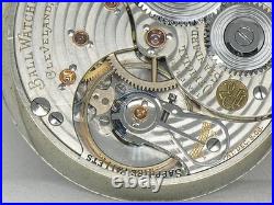 Antique Ball Hamilton 21 Jewel Gr999, Stirrup Bow Case, Railroad Watch, Serviced