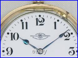 Antique Ball Hamilton 21 Jewel Gr999, Stirrup Bow Case, Railroad Watch, Serviced