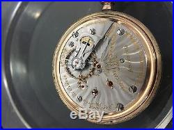 Antique Ball Official Railroad 21 Jewl Pocket Watch Windsor GF Case Needs Repair