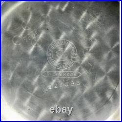 Antique Ca. 1900s Waltham 15 Jewel Deer Engraved Silverode Case Pocket Watch