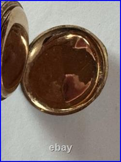 Antique Columbia USA Full Hunter Pocket Watch Late 1800s Gold Filled Case As Is