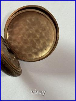 Antique Columbia USA Full Hunter Pocket Watch Late 1800s Gold Filled Case As Is