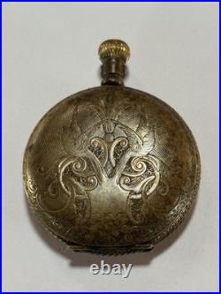 Antique Columbia USA Full Hunter Pocket Watch Late 1800s Gold Filled Case As Is