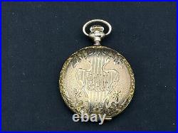 Antique Continental Watch Co. Pocket Watch with BWC Co. Gold Filled Case