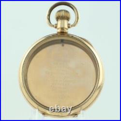 Antique Dennison Moon Pocket Watch Case for 16 Size 20 Year Gold Filled