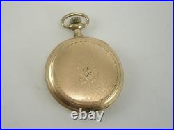 Antique ELGIN 1910 KEYSTONE Gold Filled case Pocket Watch