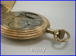 Antique ELGIN 1910 KEYSTONE Gold Filled case Pocket Watch