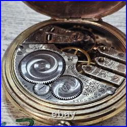 Antique ELGIN grade 305 Model 6 1905 Hunting Case Pocket Watch