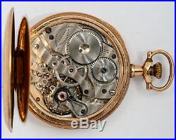 Antique E. Howard 12s 17j Adj Series 7 Pocket Watch in Double Backed Case! Runs
