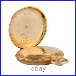 Antique Elgin 14K Multi-Color Gold Hunting Case Pocket Watch