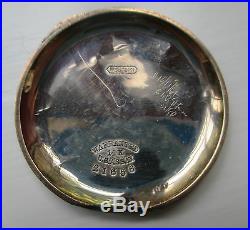 Antique Elgin 14k Solid Gold STAR Case Pocket Watch 2 1/4 Inch Long 55 Gram