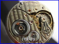 Antique Elgin 16s B. W Raymond 23 jewel Rail Road pocket watch. Neat case. 1940