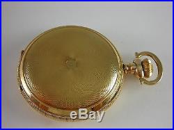 Antique Elgin 16s Beautiful Gold Filled Hunter's case Rail Road pocket watch