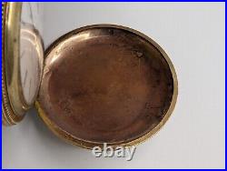 Antique Elgin 1909 Grade 289 Pocket Watch 7j Size 6s GF Gold Filled Not Running