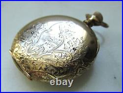 Antique Elgin Gold Filled Hunting Case Pocket Watch C3987