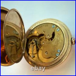 Antique Elgin Grade 109 Pocket Watch 0s 7j Tri or Multi Color Gold Filled Case