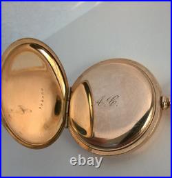 Antique Elgin Grade 109 Pocket Watch 0s 7j Tri or Multi Color Gold Filled Case