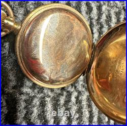 Antique Elgin Grade 3 Model 3 15j 16s Pocket Watch Illinois Hunting Case 1880 El