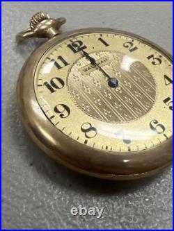 Antique Elgin Illinois pocket watch case Waltham double stock 15 jewels Ramona