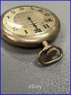 Antique Elgin Illinois pocket watch case Waltham double stock 15 jewels Ramona