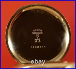 Antique Elgin Ladies Pocket Watch Gold Fill Full Hunter Case S/N 6660499 Ca. 1897