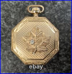 Antique Elgin Model 3 Grade 303 7j Size 12s Octagon Case Pocket Watch JJ406