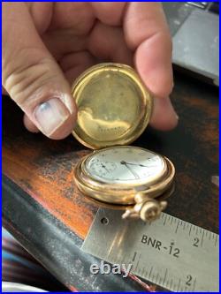 Antique Elgin Pocket Watch 17 Jewels Dueber Watch Case Fancy Case