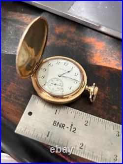Antique Elgin Pocket Watch 17 Jewels Dueber Watch Case Fancy Case
