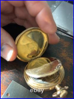 Antique Elgin Pocket Watch 17 Jewels Dueber Watch Case Fancy Case