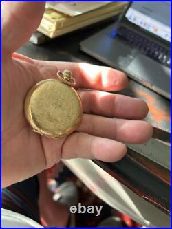 Antique Elgin Pocket Watch 17 Jewels Dueber Watch Case Fancy Case