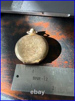 Antique Elgin Pocket Watch 17 Jewels Dueber Watch Case Fancy Case