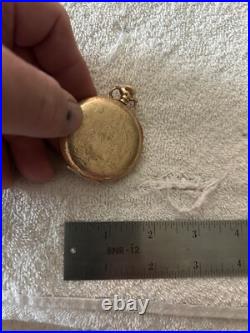 Antique Elgin Pocket Watch 17 Jewels Dueber Watch Case Fancy Case