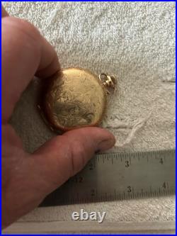 Antique Elgin Pocket Watch 17 Jewels Dueber Watch Case Fancy Case