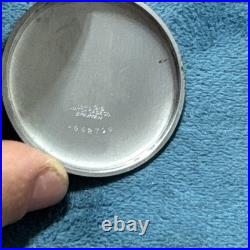 Antique Elgin Pocket Watch Illinois Watch Case Co For Repair Parts Not Running