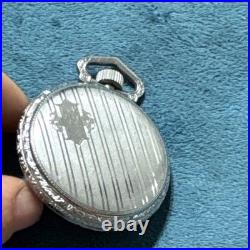 Antique Elgin Pocket Watch Illinois Watch Case Co For Repair Parts Not Running