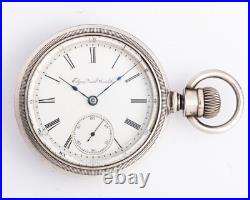 Antique Elgin Pocket Watch in Nice Train Case! Grade 10 18 Size 11 Jewel
