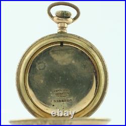 Antique Empire State Hunter Pocket Watch Case for 16 Size 20 Year Gold Filled