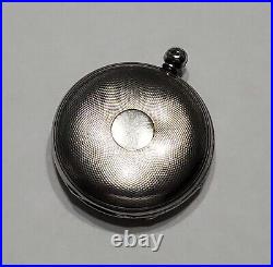 Antique English 1845-1855 London Sterling Silver. 925 Pocket Watch Case 71 Gram