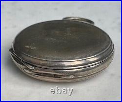 Antique English 925 Sterling Silver Pocket Watch Case # 2