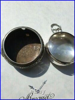 Antique English Silver Peir Case